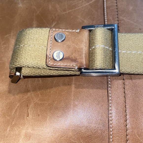 Coach Briefcase Double Zip Messenger Bag Crossbody 05A05 - Picture 6 of 8